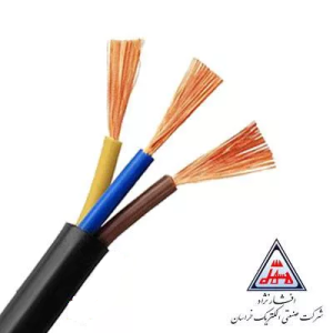 کابل مفتولی (زمینی) مسی نمره 150×1 برند افشار نژاد خراسان ( یک متر )